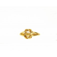 18Κ Gold Double Knot Ring
