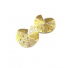 Polka Dots Earrings (Yellow)
